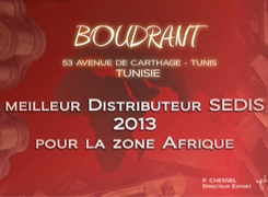 Meilleur distributeur SEDIS 2013